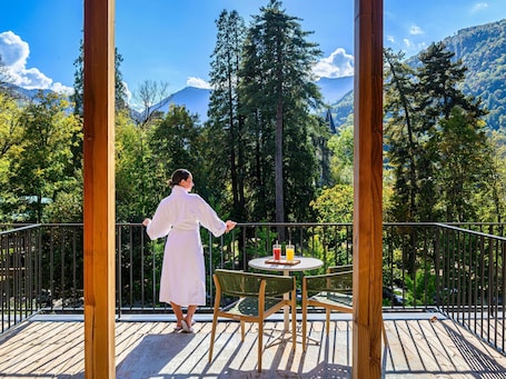 Minibar, caja de seguridad en la habitación y sistema de insonorización . Mercure Ax Les Thermes