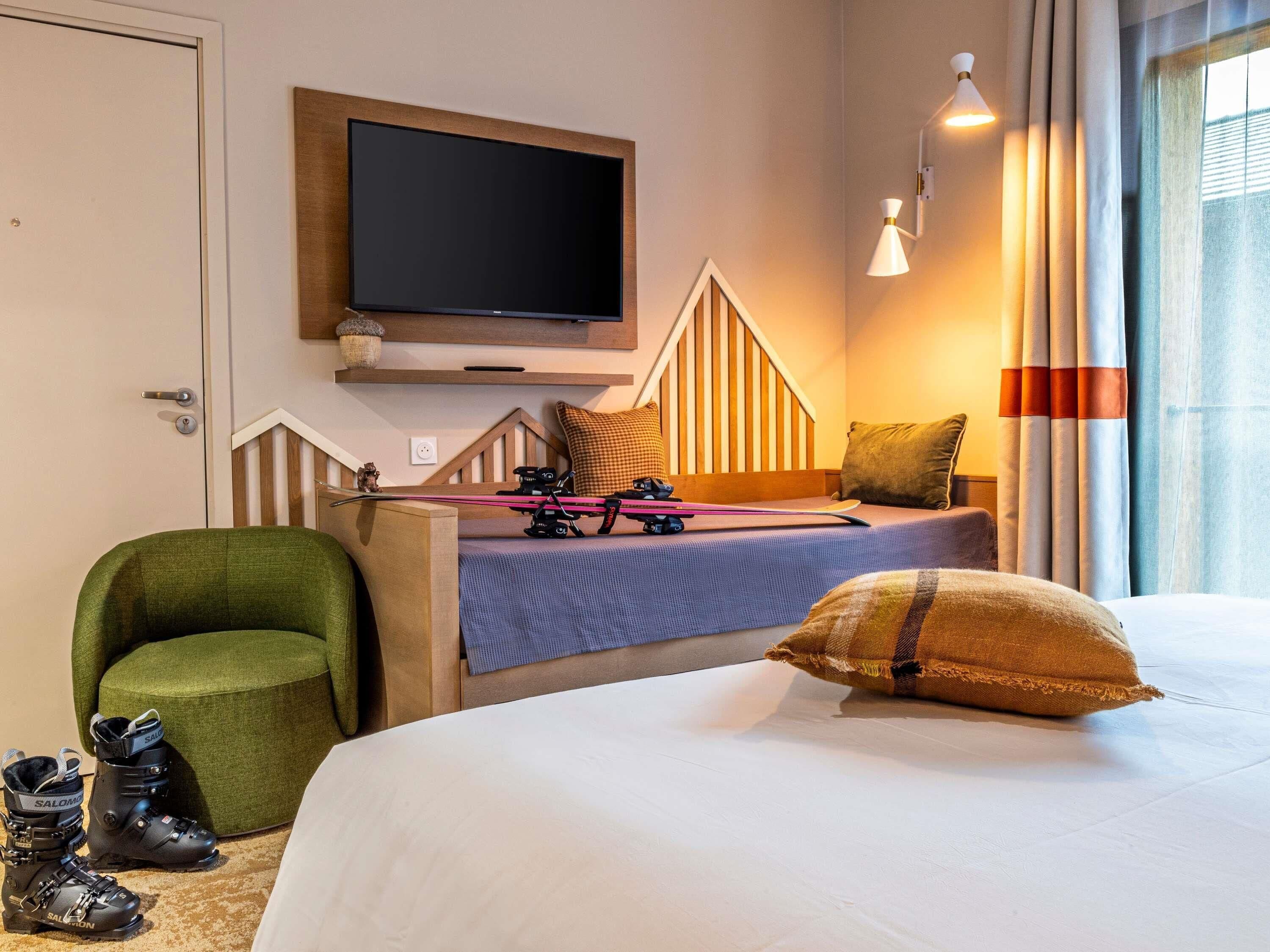 Minibar, värdeförvaringsskåp på rummet, ljudisolering och gratis wi-fi