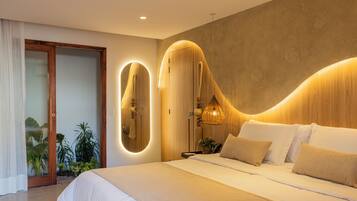 Suite Master | Roupas de cama premium, camas com colchões pillow-top, frigobar