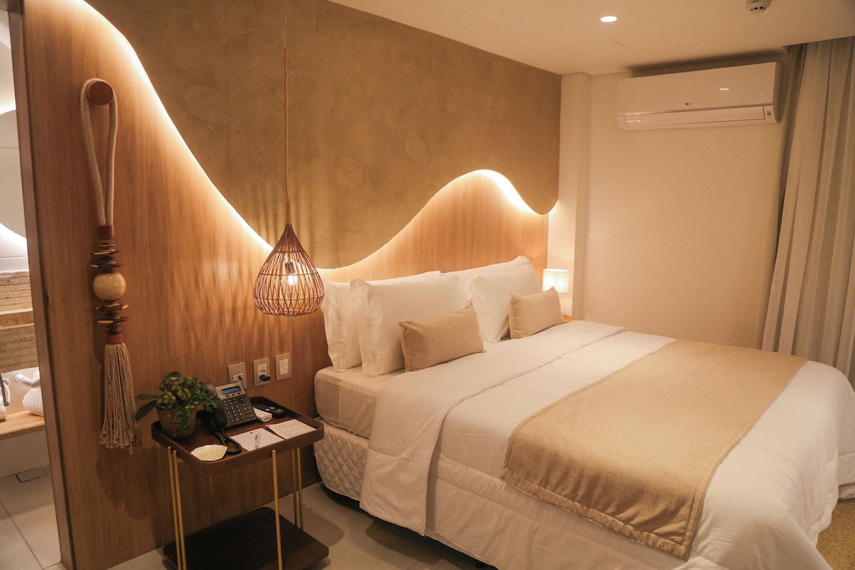 Suite Master | Literie de qualité, lit avec matelas à plateau-coussin, minibar