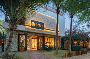 Framhlið gististaðar