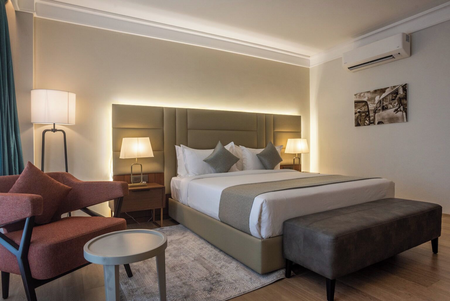 Superior King Room | Premium bedding, down comforters, in-room safe, blackout drapes