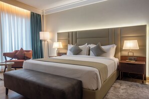 Superior Double or Twin Room, City View | Premium bedding, down comforters, in-room safe, desk - Okash City Boutique Hotel (Nairobi)