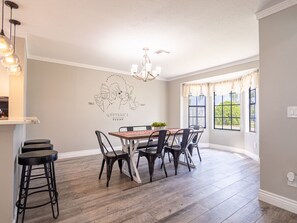 Dining - Magical Disney-Themed House with Private Pool (Kissimmee)