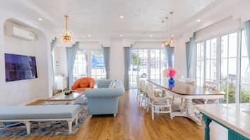 Classic Villa, Beach View | Living area | 24-inch LCD TV with satellite channels