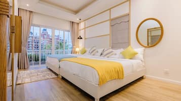 Family Villa, Beach View | 2 bedrooms, desk, laptop workspace, blackout drapes