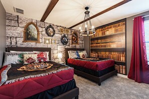 9 slaapkamers, een strijkplank/strijkijzer, gratis wifi, beddengoed