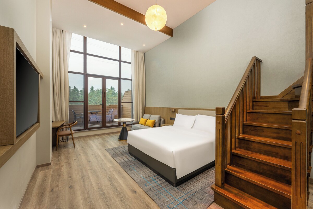 Suite, 1 habitación, vistas a la montaña | Ropa de cama