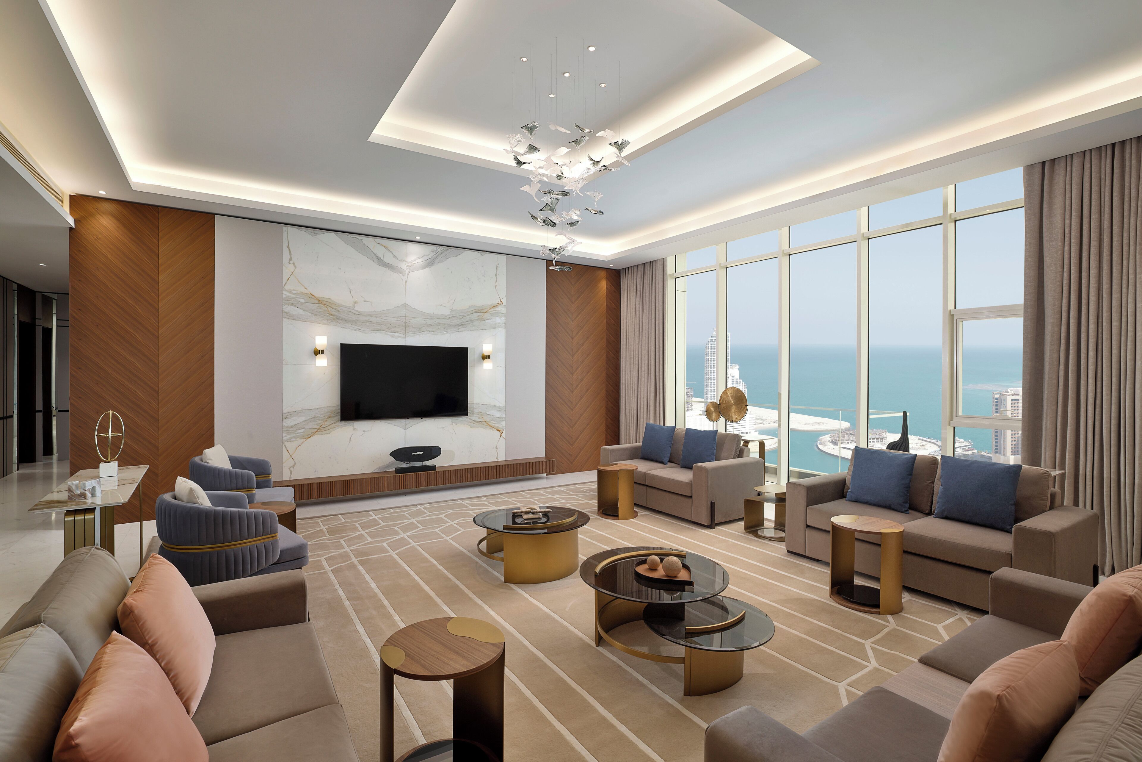 Penthouse, Private Pool (Panoramic View) | Hypo-allergenic bedding, down duvets, in-room safe, desk