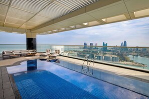 Penthouse, Private Pool (Panoramic View) | View from room - Hilton Bahrain City Centre Hotel & Residences (Manama)