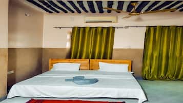 3 soverom, safe på rommet, strykejern/-brett og wi-fi (inkludert)