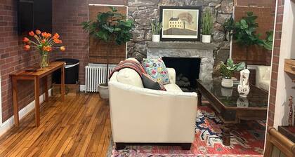 Sun Filled Lake House Living