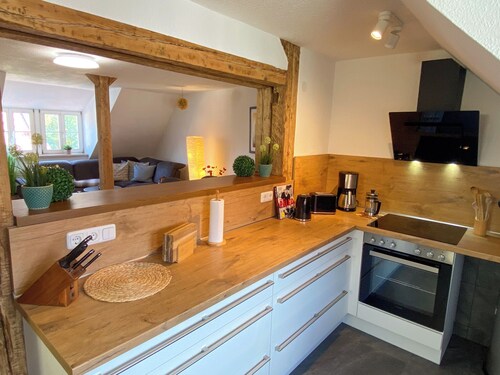 Bright and central apartment with 2 bedrooms, 100 m² living space