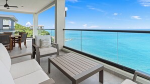 Superior Condo, Bay View, Executive Level | Terrace/patio - Indigo Oceanview Terrace (Cole Bay)