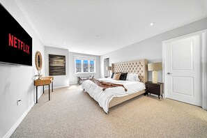 4 soverom, strykejern/-brett, wi-fi og sengetøy