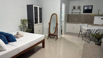1 dormitorio, wifi gratis, ropa de cama y accesible en silla de ruedas