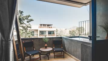 Deluxe-Apartment | Terrasse/Patio