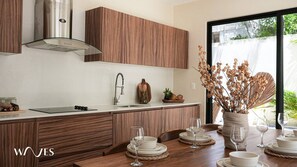Room, 2 Bedrooms | Private kitchen - Room in Apartment - Exclusive Spacious 2 Bedroom Apartment With Private Pool and Top Amenities (Tulum)