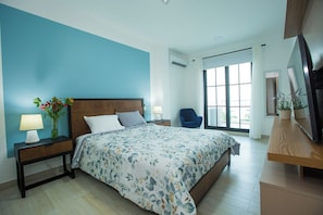 3 bedrooms, iron/ironing board, free WiFi, bed sheets - Guayaquil- Las Peñas, LA ROSA DEL RÍO Apt LUX River View and Tourist Place
(Guayaquil)