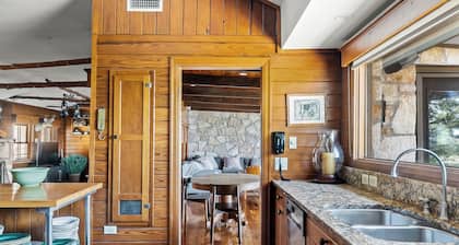 Cabins on the Lake - Boat Dock - Firepit