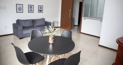 Apartamento Aconchegante Central Perto da EscritĂłrio da Aperam!