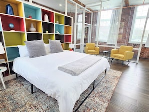1 chambre, bureau, fer et planche à repasser, Wi-Fi gratuit
