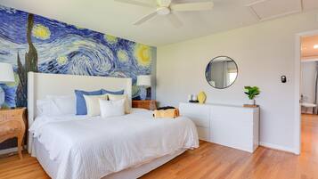 3 bedrooms, iron/ironing board, free WiFi, bed sheets