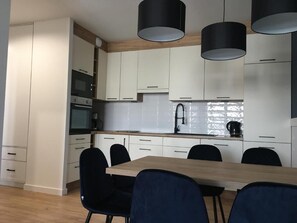 Dining - Kraków City Center Navyblue Luxury Apartment (Kraków)