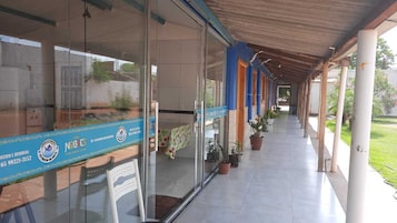 Fachada da propriedade