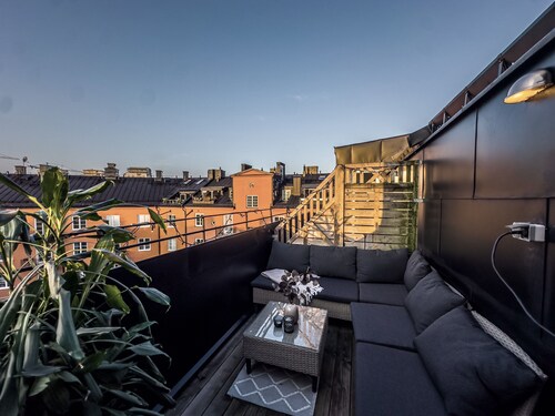 Chic Industrial Loft in Stockholm, Kungsholmen