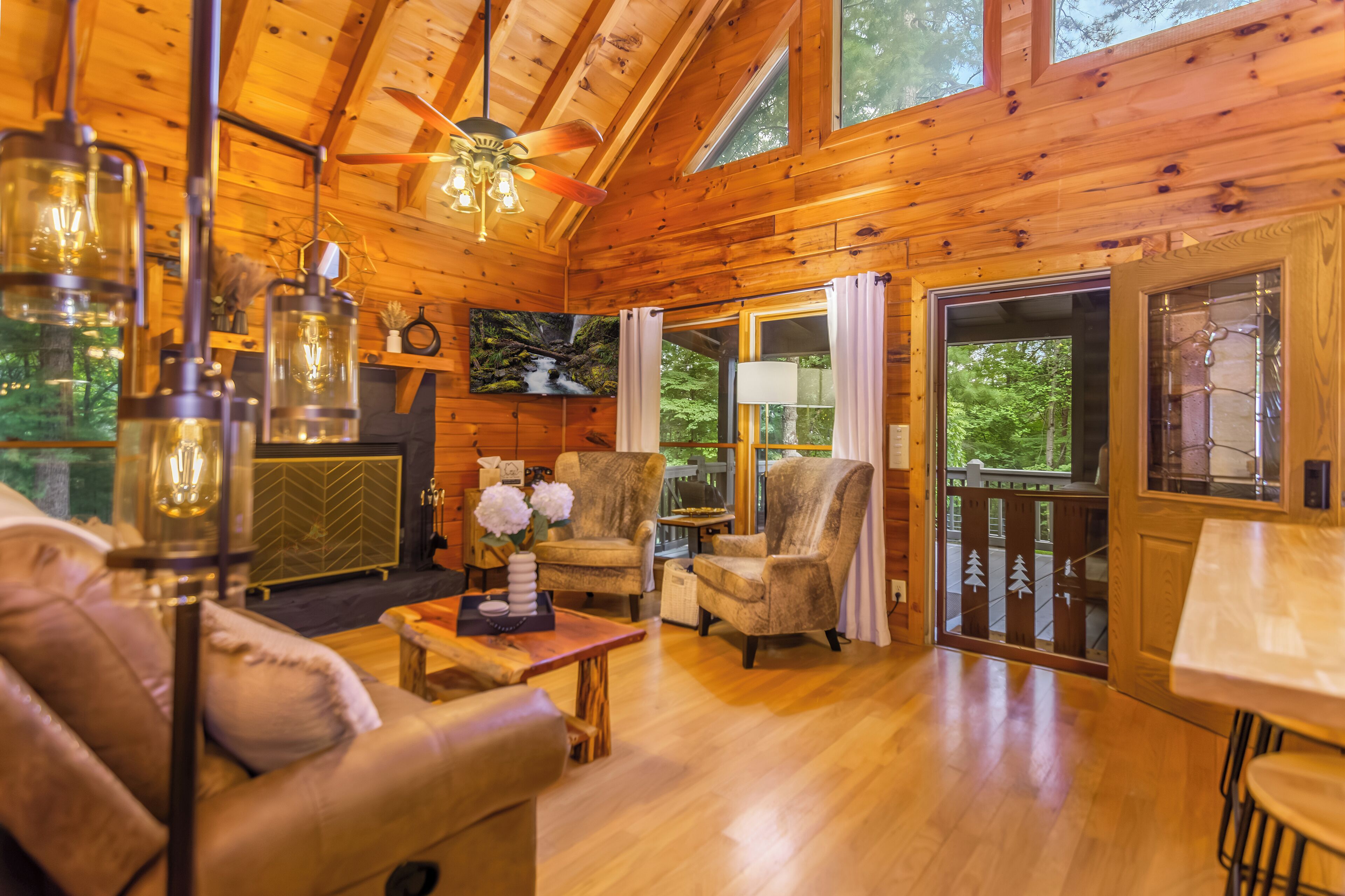 智能電視、壁爐、電子遊戲