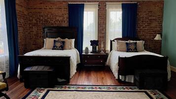 Deluxe-studio, 2 parisänkyä | Minibaari, yksilöllisesti sisustettu, yksilöllisesti kalustettu