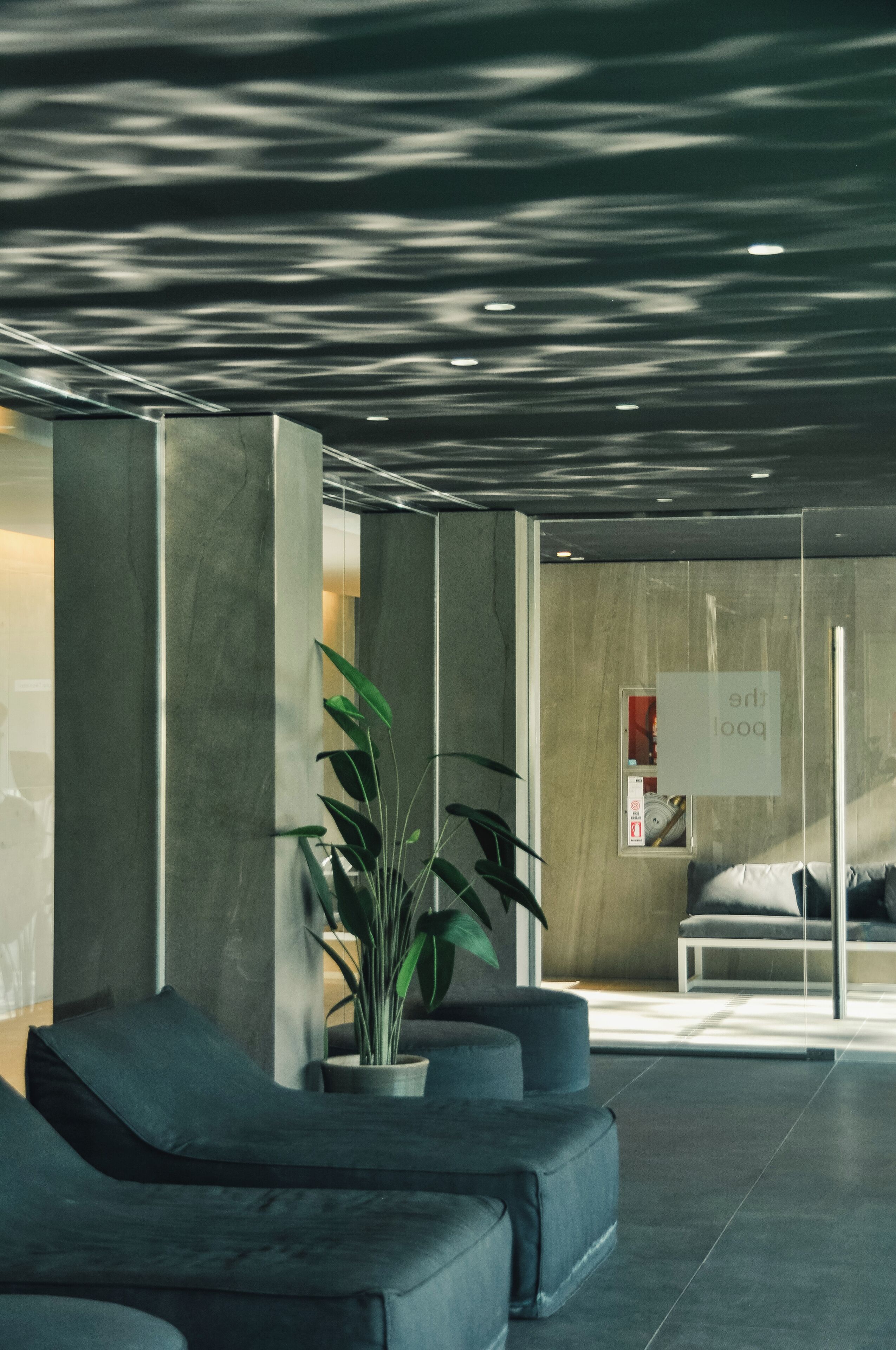 Salas para tratamentos a dois, banheira de hidromassagem