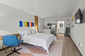 1 Schlafzimmer, Schreibtisch, Bügeleisen/Bügelbrett, kostenloses WLAN