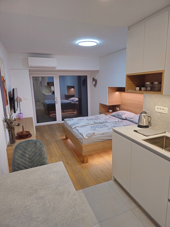 1 chambre, accès Internet, draps fournis