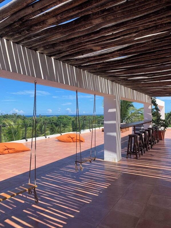 Terrace/patio - Gorgeous Loft in Encuentro 5' walking to the beach (Puerto Plata Province)