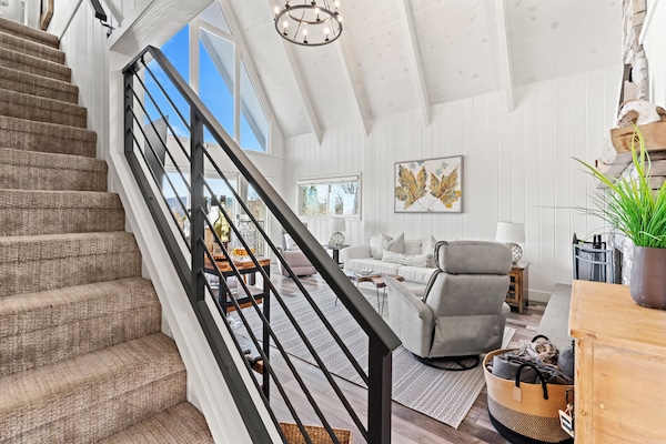 Smart TV, chimenea, videojuegos, reproductor de DVD