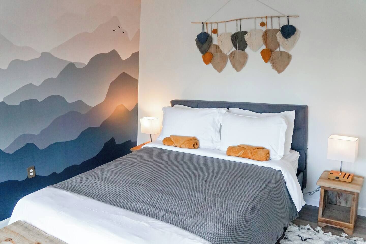 2 bedrooms, iron/ironing board, travel crib, free WiFi