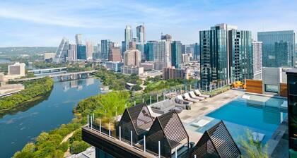 New 1BR Condo on Rainey St-Rooftop Pool