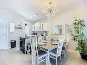 Dining - Family-Friendly 3BR Home w/ Pool, BBQ & Themed Rooms – 15 Min to Disney! (Kissimmee)