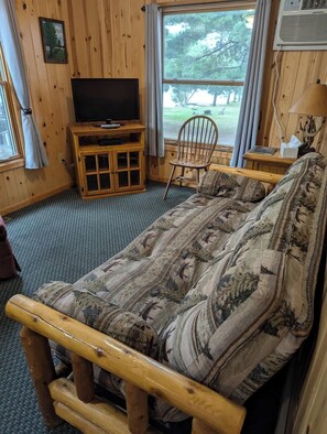 TV, table tennis - 2BR 1BA Cabin #7 @ Riverside Point Resort (Park Rapids)