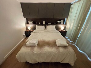 2 chambres, fer et planche Ă repasser, Wi-Fi, draps fournis