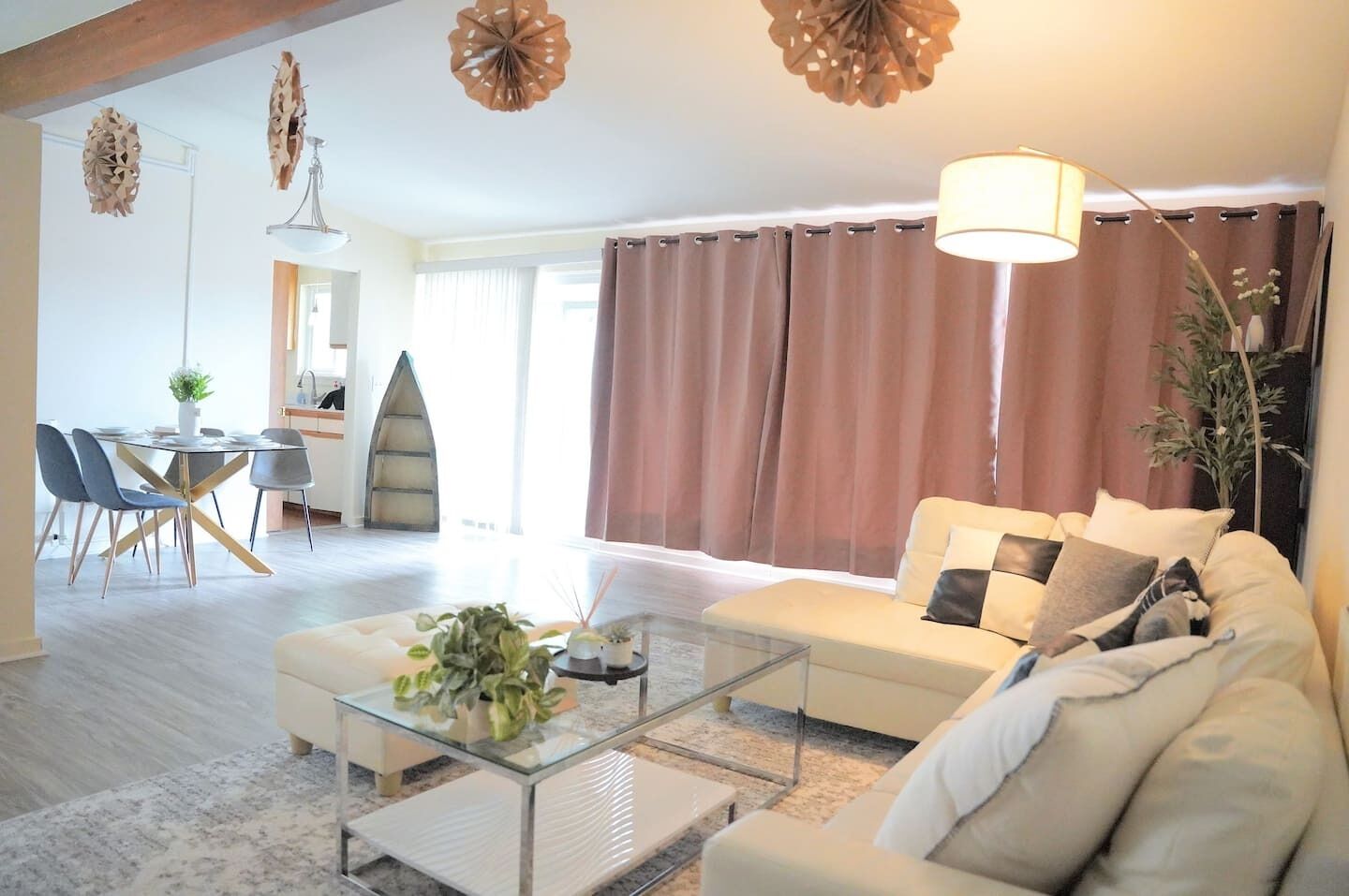 Fireplace, offices, printers