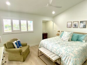 3 soverom, skrivebord, strykejern/-brett og wi-fi