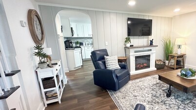 Delightful, newly renovated, 3 bedroom cape in a charming country setting 