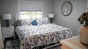 3 bedrooms, iron/ironing board, travel crib, WiFi