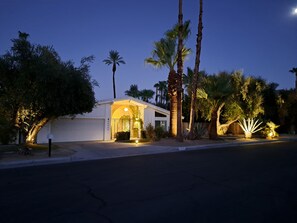 Exterior - Mid-Century Home With Pool and Epic Mountain Views (Palm Desert)
