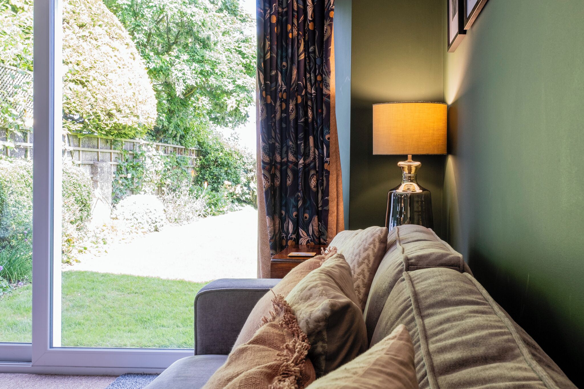 House, Garden View | Living area | Flat-screen TV