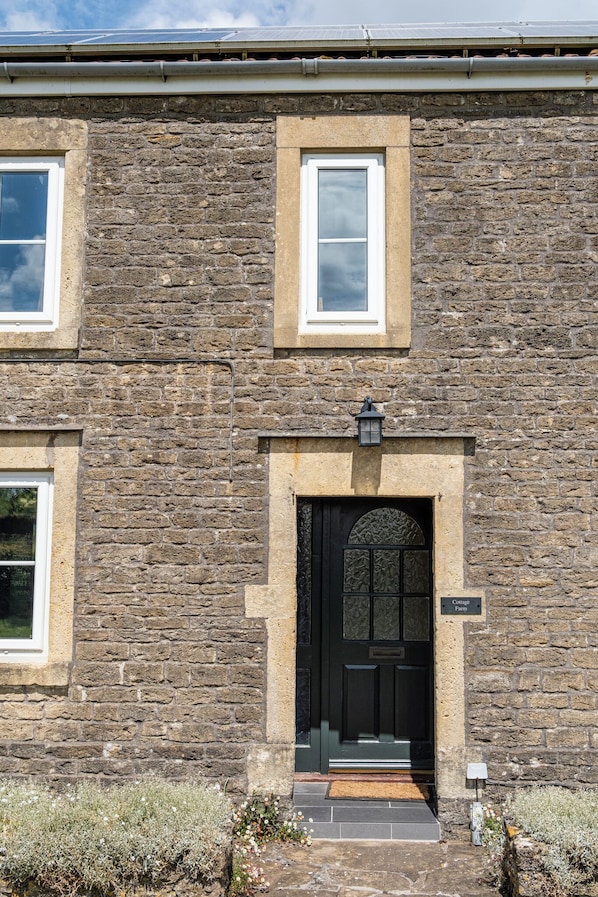 Fachada de la propiedad