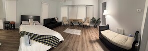 1 bedroom, in-room safe, iron/ironing board, free WiFi